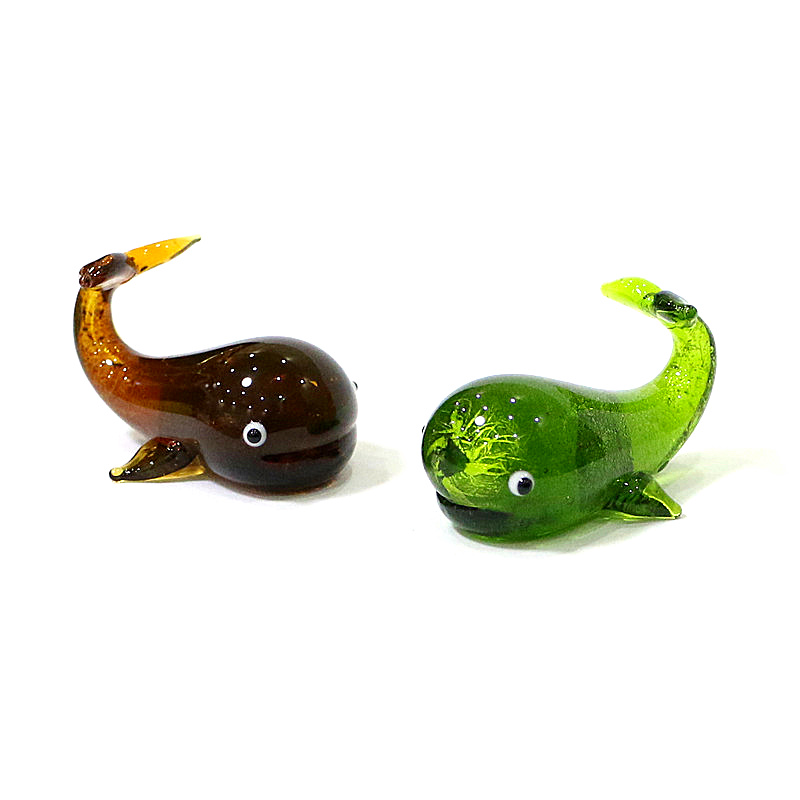  مورانو الزجاج الحوت تمثال صغي - مراجعة Marine Aquarium وسعره