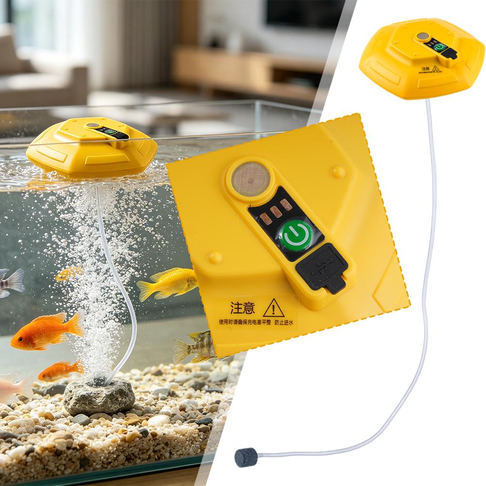 مضخة أكسجين محمولة لأحواض الأس - مراجعة Marine Fish Tank وسعره