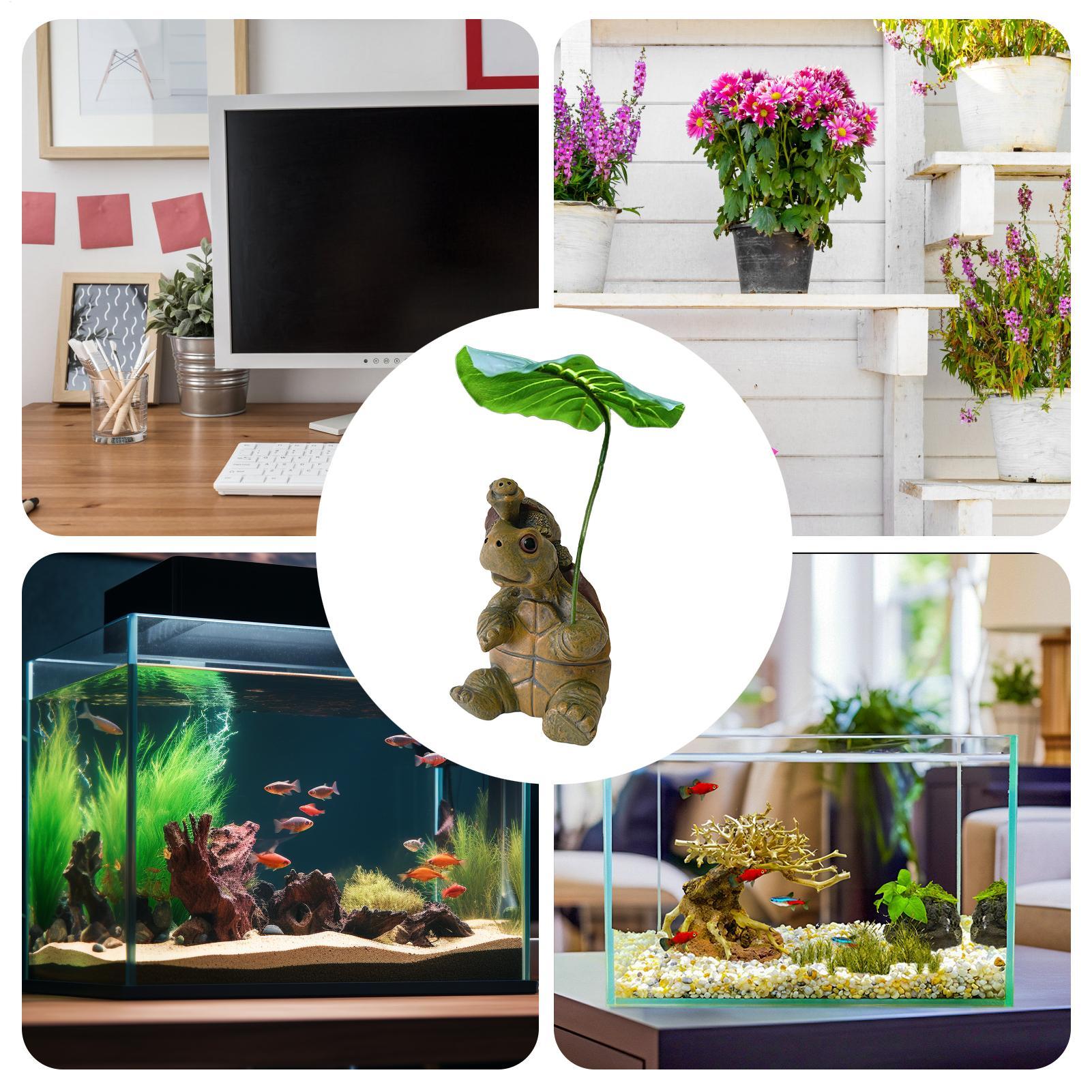تمثال سلحفاة بحرية من الراتنج  - مراجعة Marine Fish Tank وسعره
